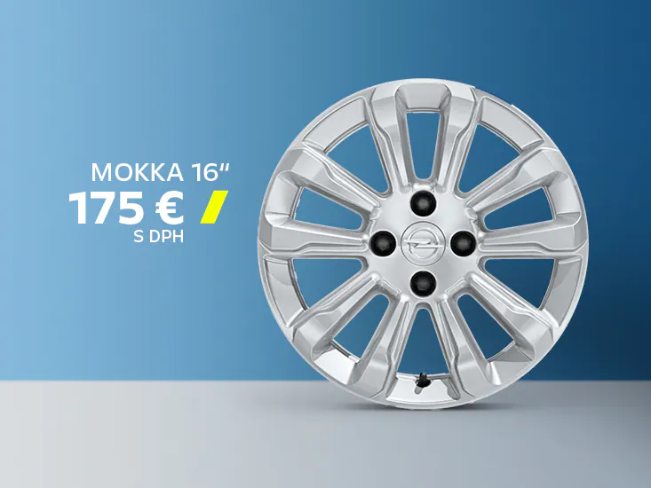 Zliatinové disky - Opel Mokka