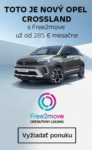Opel Crossland - operatívny leasing free2move